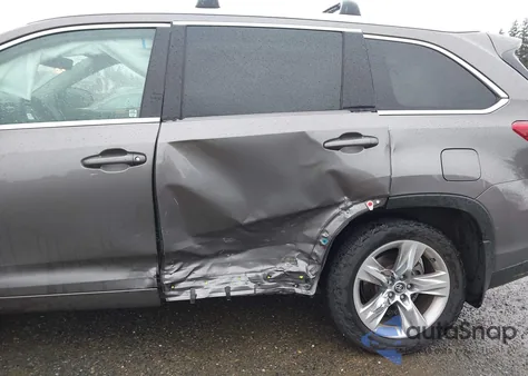 2019 Toyota Highlander Limited z USA, uszkodzony, nr VIN 5TDDZRFH6KS925486